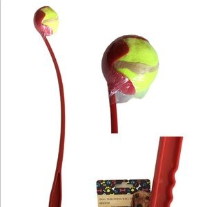 Tennis Ball & Thrower Set For Pet Exercise